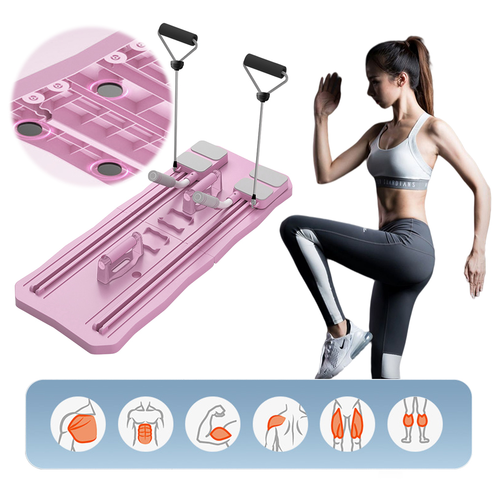 Push Up Board Foldable Multi Function - Tabla de Ejercicios Multifuncional, Máquina de
