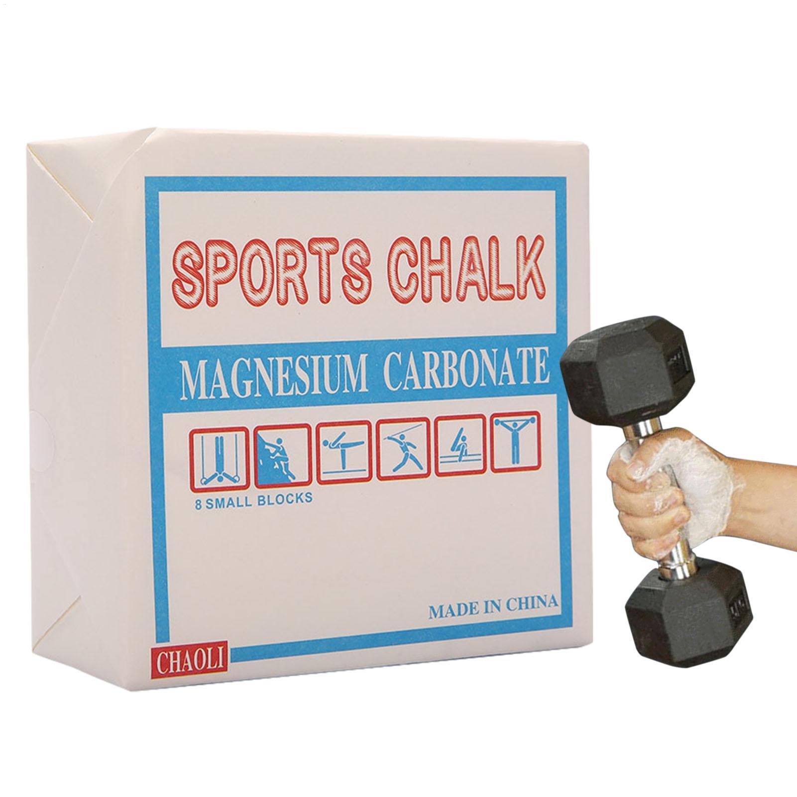 Gym Chalk Block Grip - Magnesio en Polvo para Levantamiento de