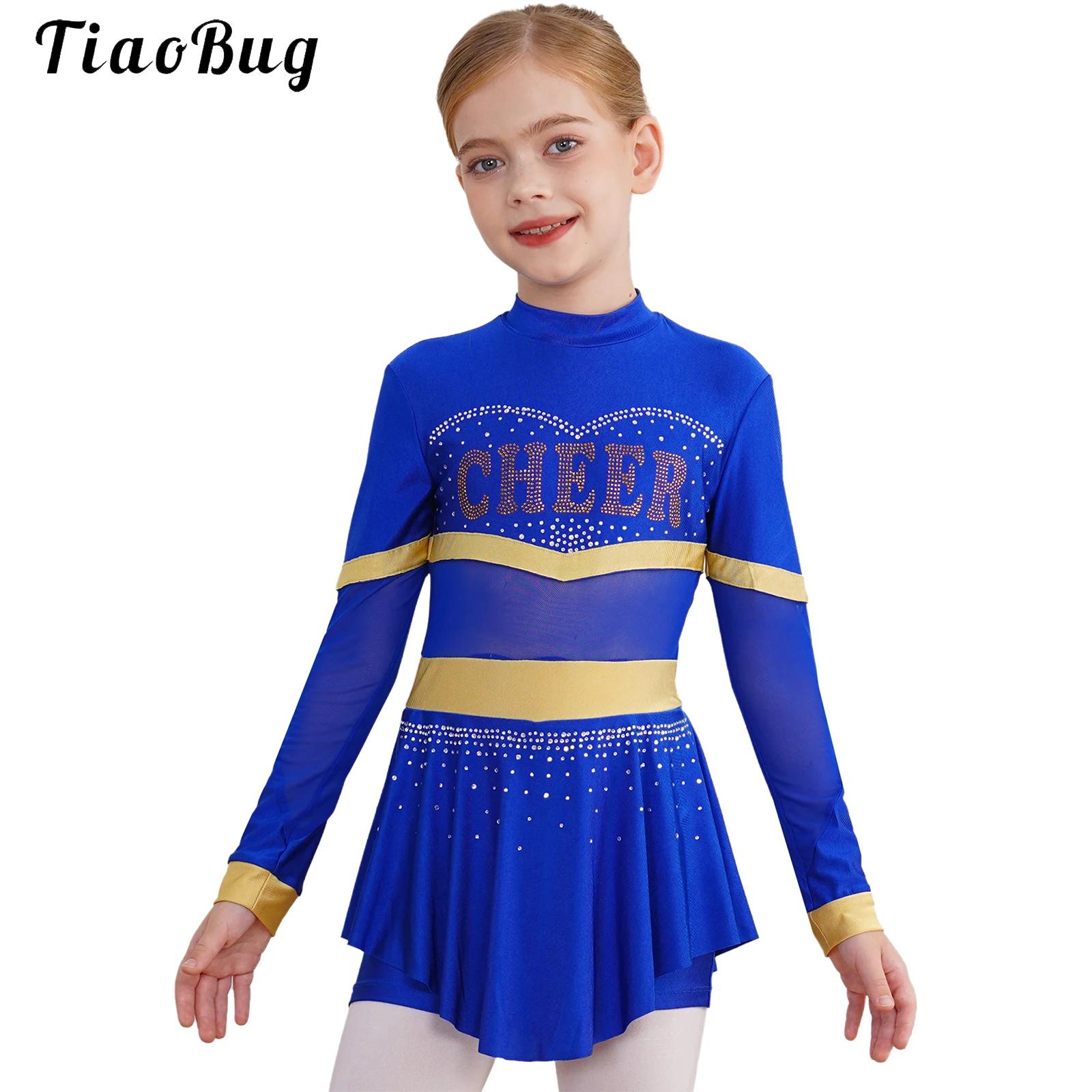 Team Sports - Disfraz de Animadora para Niñas, Uniforme