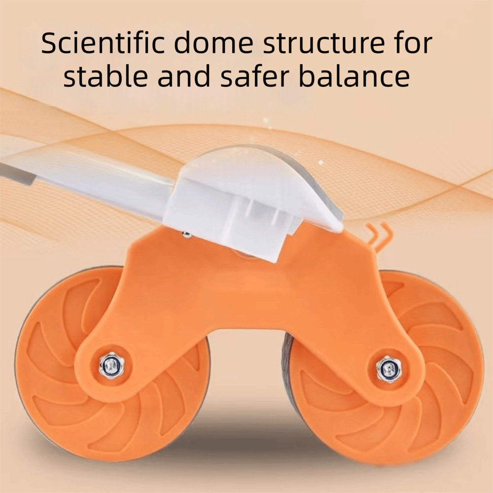 Ab Roller Wheel With Elbow Support - Rodillo Abdominal de Acero ABS con