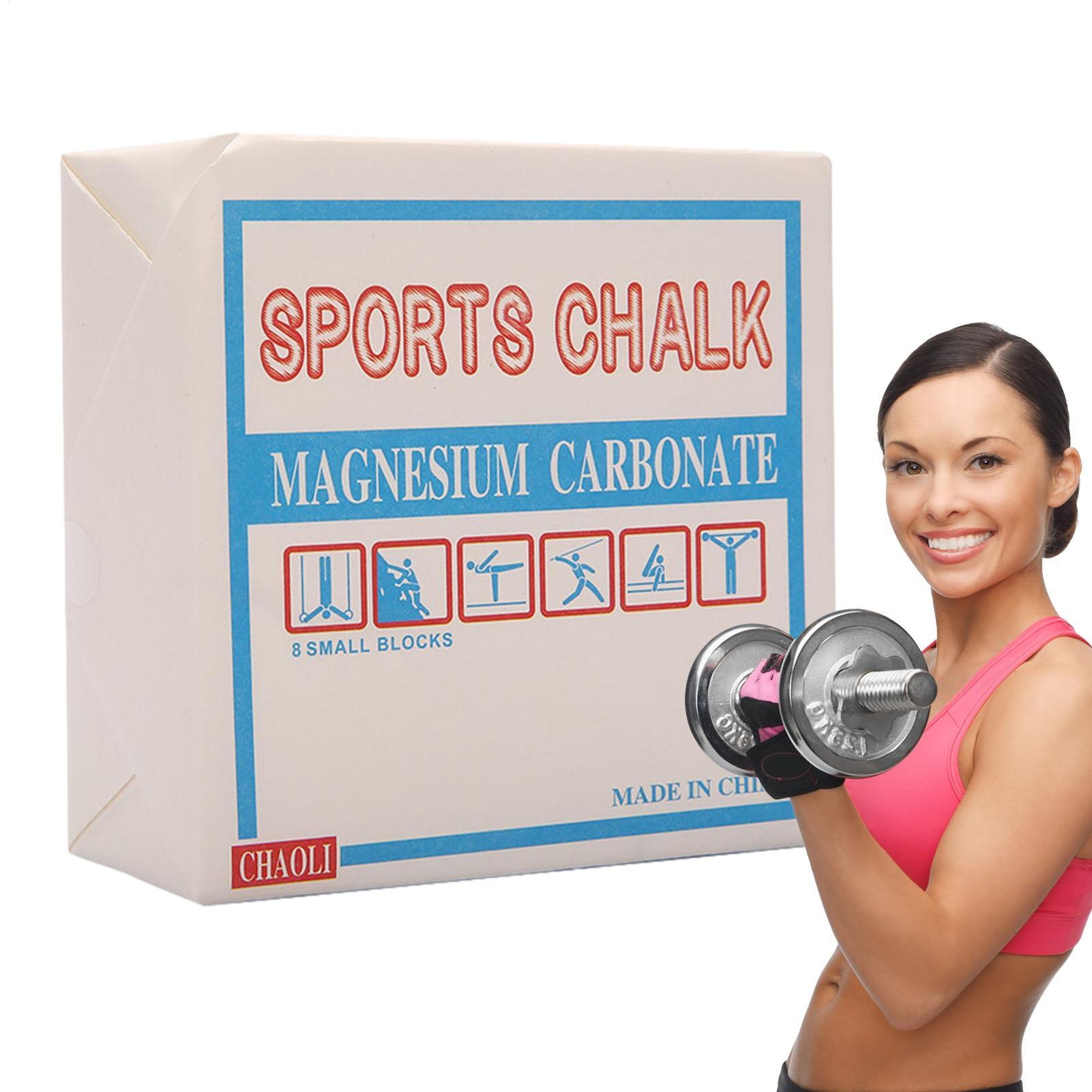 Gym Chalk Block Grip - Bloque de magnesio antideslizante de 65g