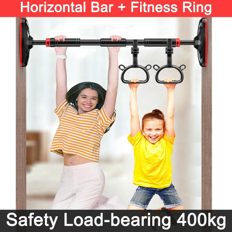 Door Pull Up Bar No Screw - Barra de dominadas ajustable de 140-180cm