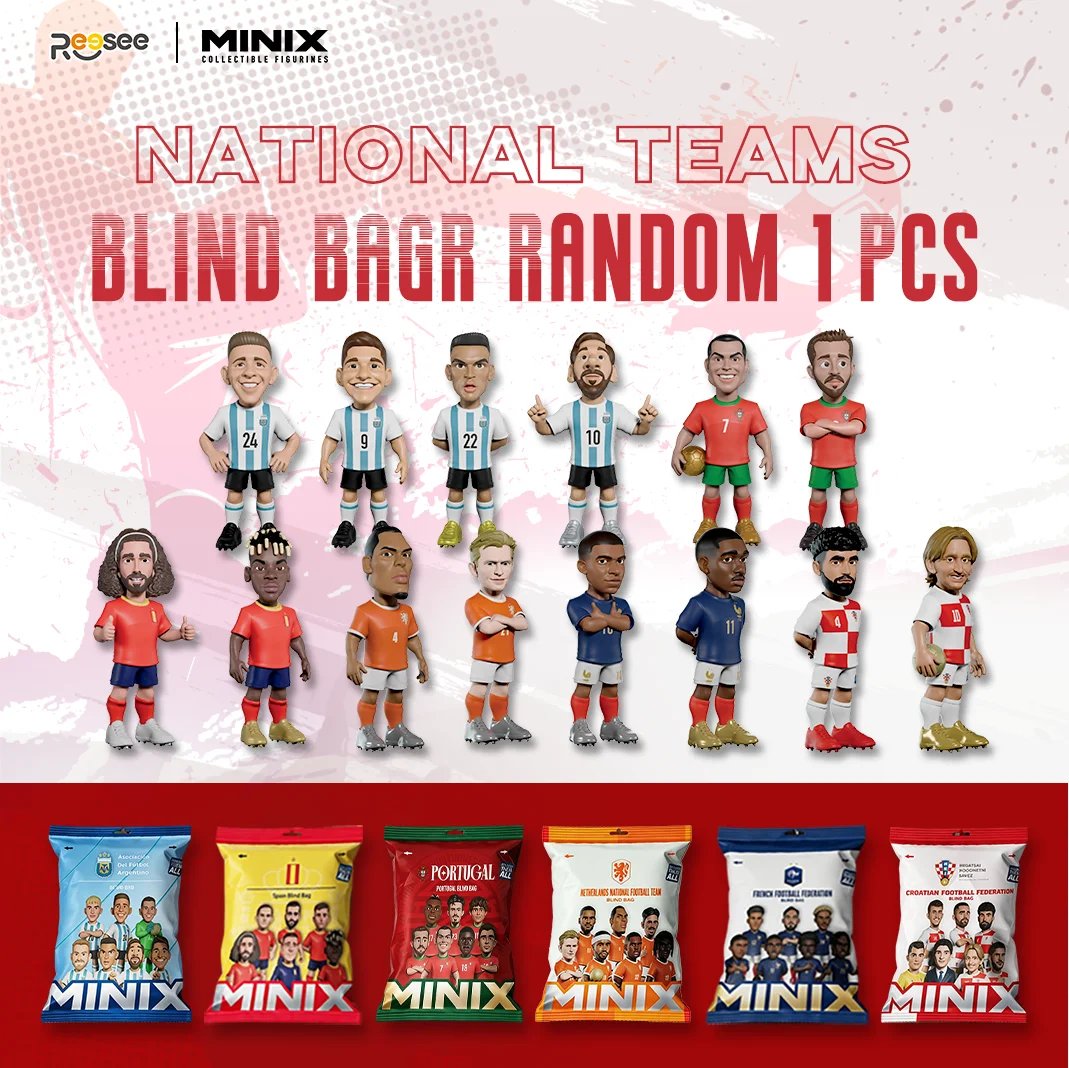 Team Sports - Bolsa Sorpresa de Equipos Nacionales MINIX