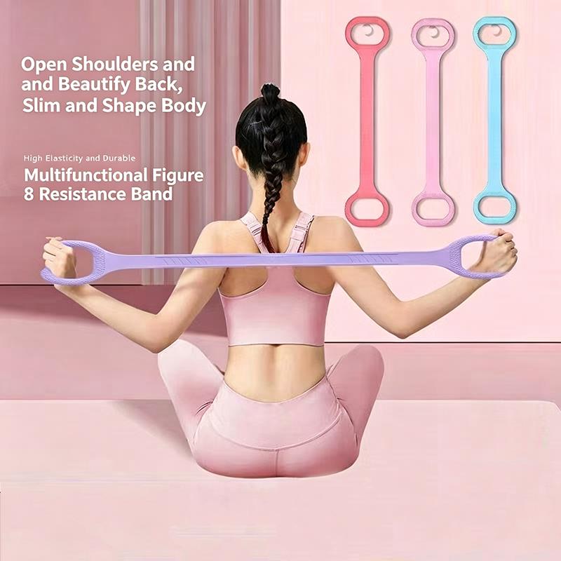 Pilates Bar Kit With Resistance Bands - Banda de resistencia en forma de