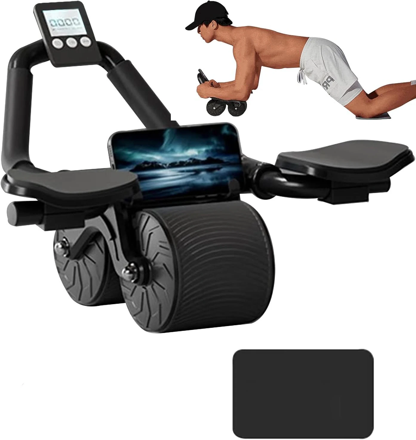Ab Roller Wheel With Elbow Support - Rueda Abdominal con Soporte para Codo