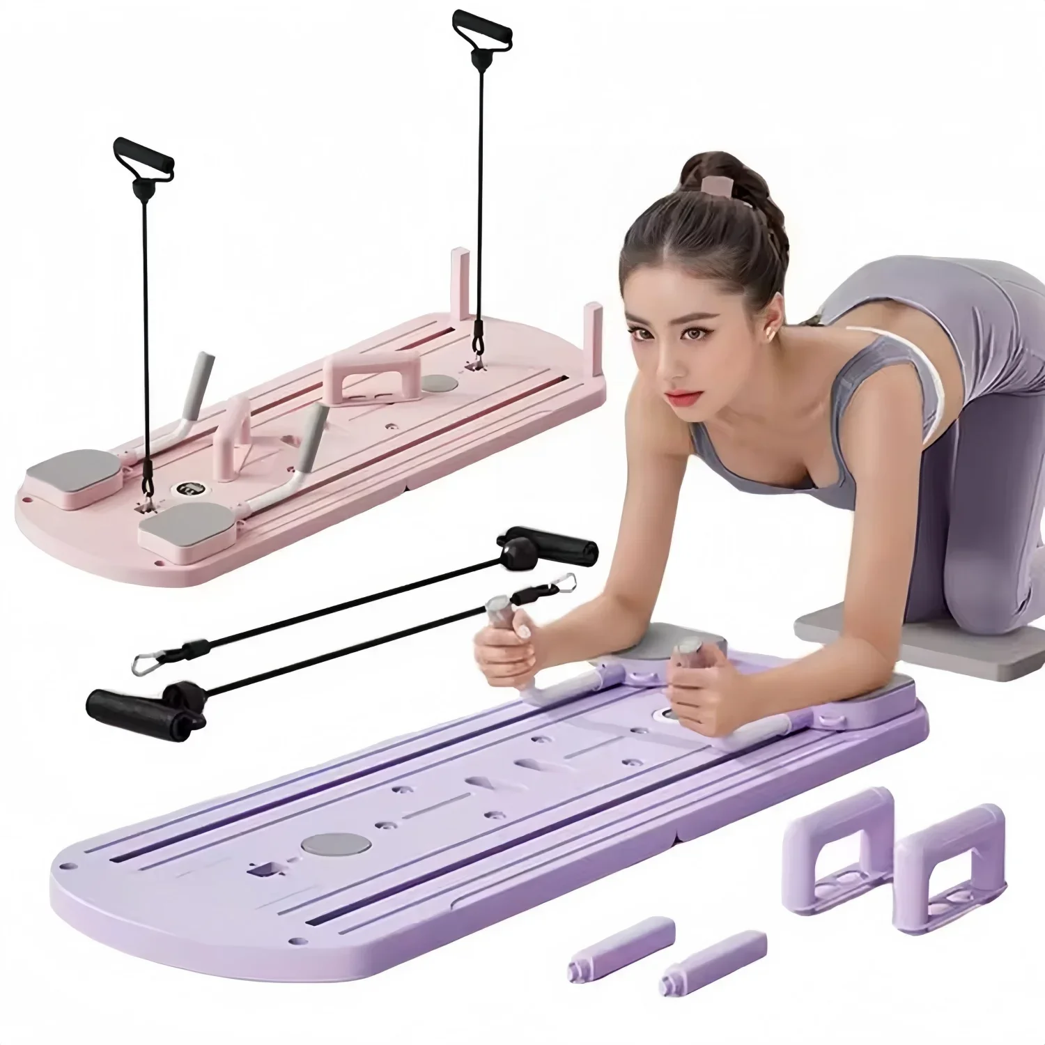 Push Up Board Foldable Multi Function - Panel de Fitness multifunción plegable para