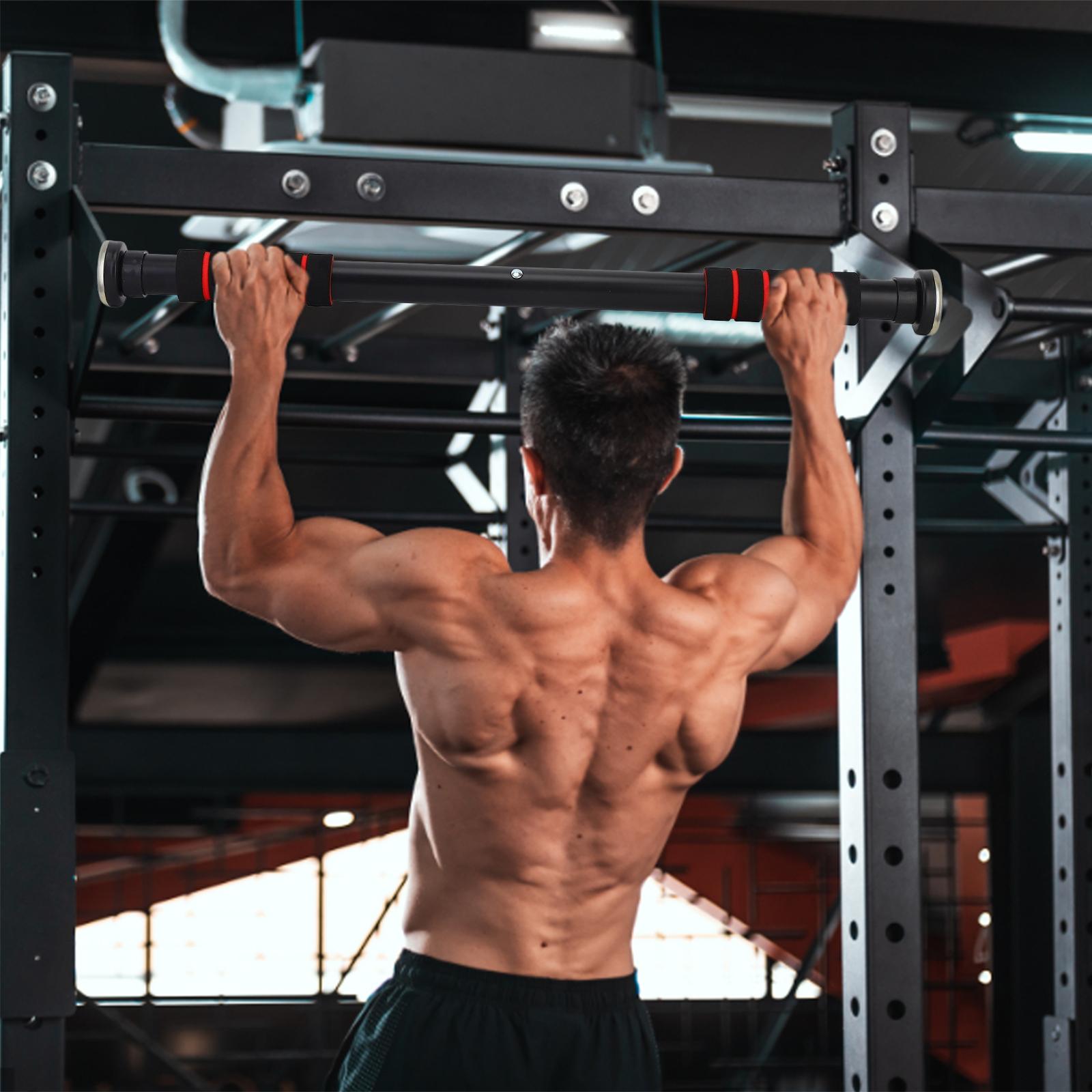 Door Pull Up Bar No Screw - Barra de dominadas para puerta, sin