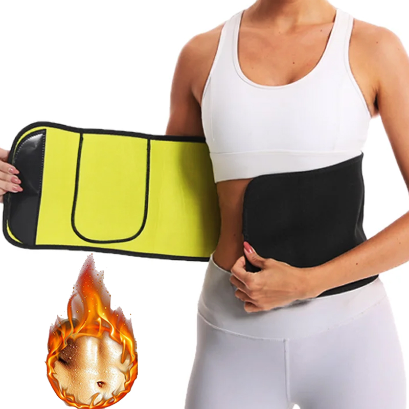Sweat Waist Trainer Belt Neoprene - Cinturón recortador de cintura para mujer,