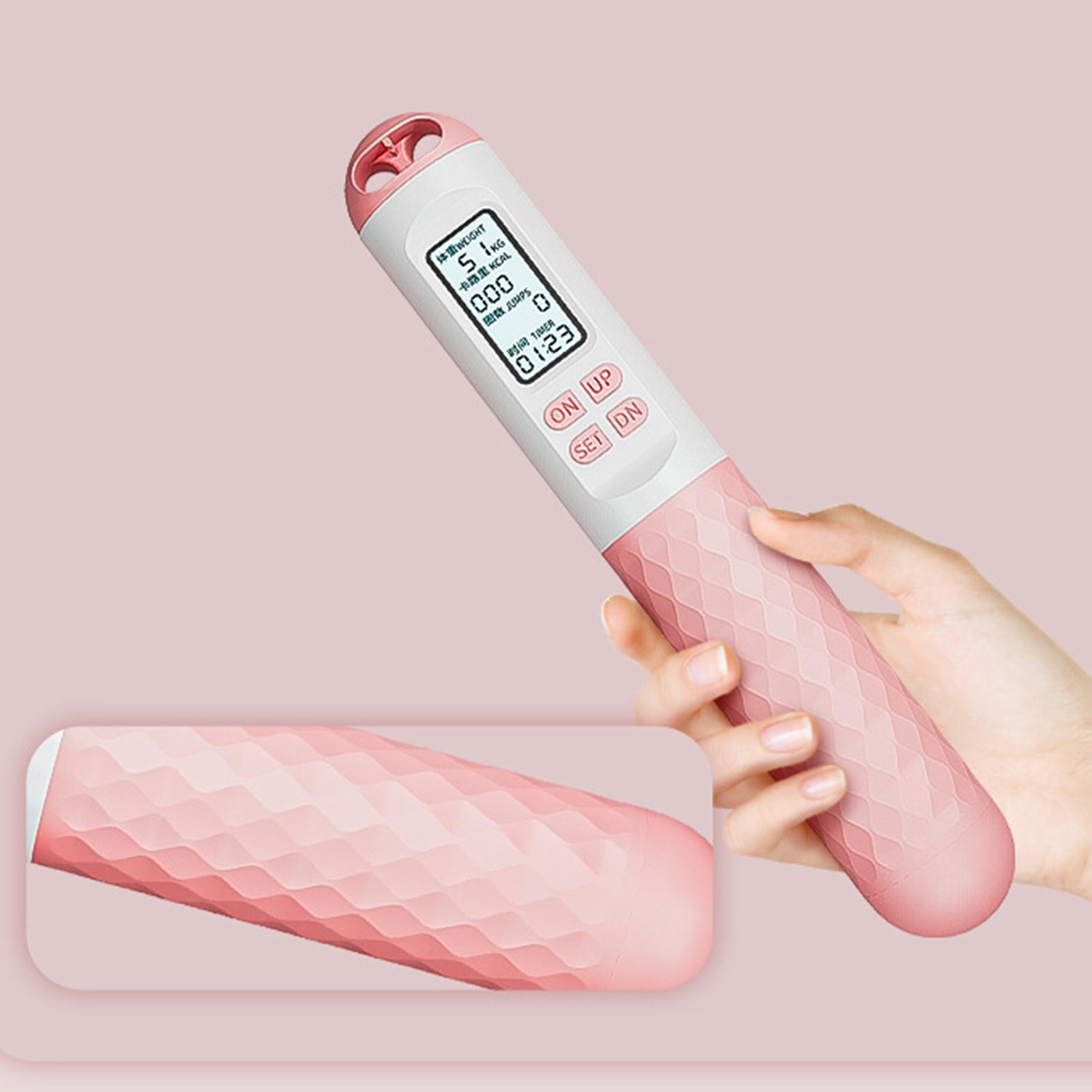Smart Jump Rope Digital Counter - Cuerda para saltar sin cuerda con