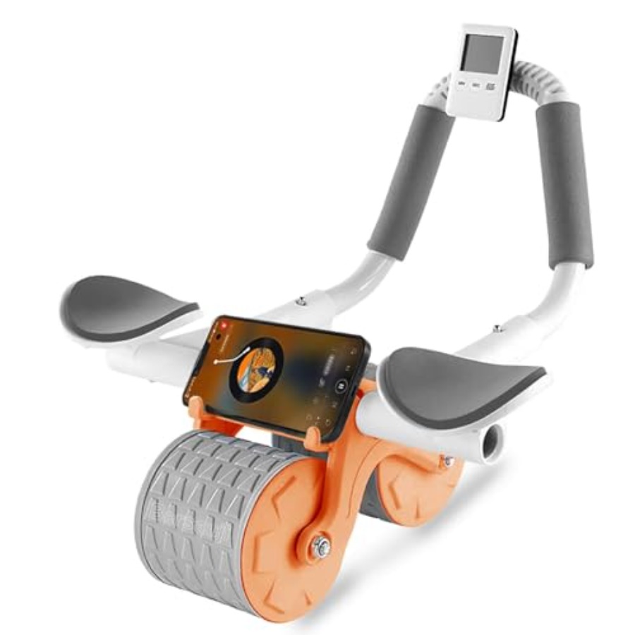 Ab Roller Wheel With Elbow Support - Rueda Abdominal Mejorada 2026 con Tapete