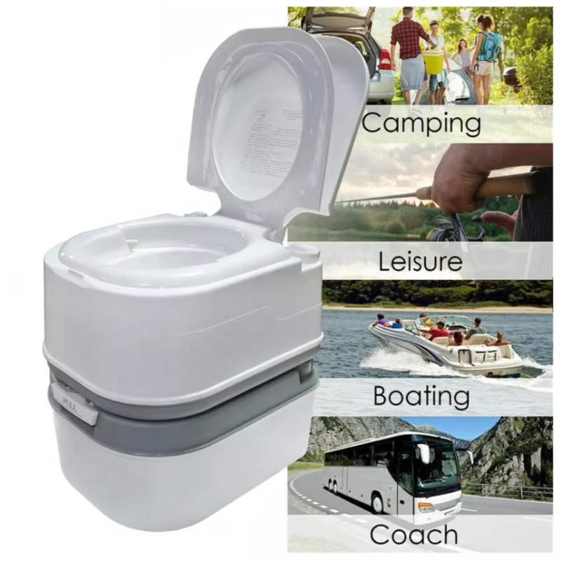 Camping - Inodoro portátil para acampar, viajar, RV,