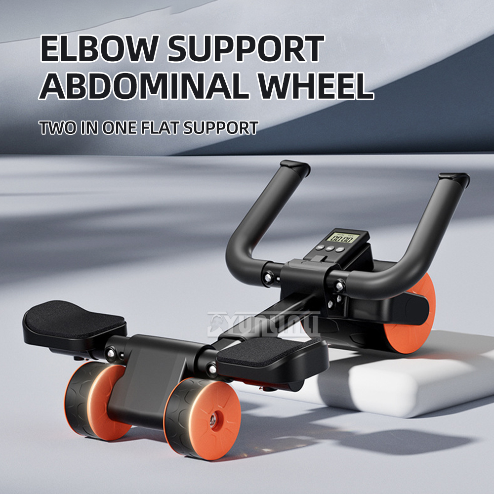 Ab Roller Wheel With Elbow Support - Rueda Abdominal Multifuncional para el Hogar