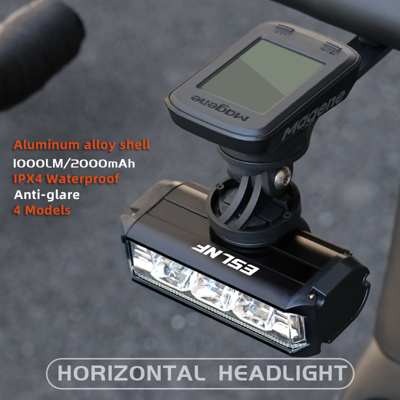 Rechargeable Bicycle Headlight 1000 Lumen - Faro delantero para bicicleta de montaña,
