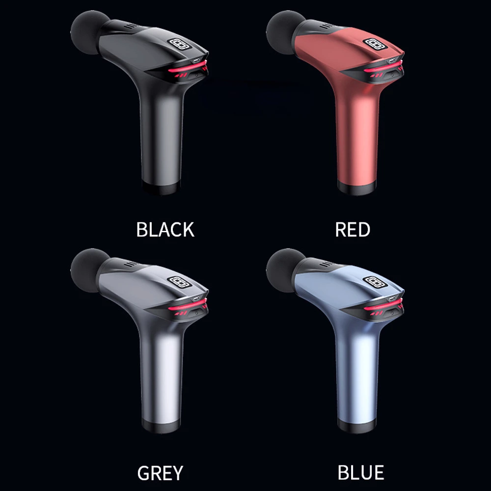 Electric Massage Gun Deep Tissue - Nueva Pistola de Masaje con Compresas