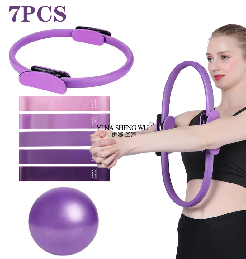 Pilates Bar Kit With Resistance Bands - Equipo de Pilates para entrenamiento en