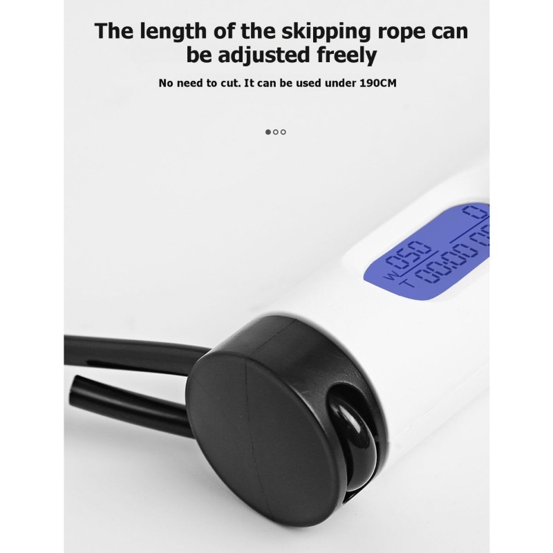 Smart Jump Rope Digital Counter - 【ESPECIAL】Cuerda para saltar digital multifuncional con
