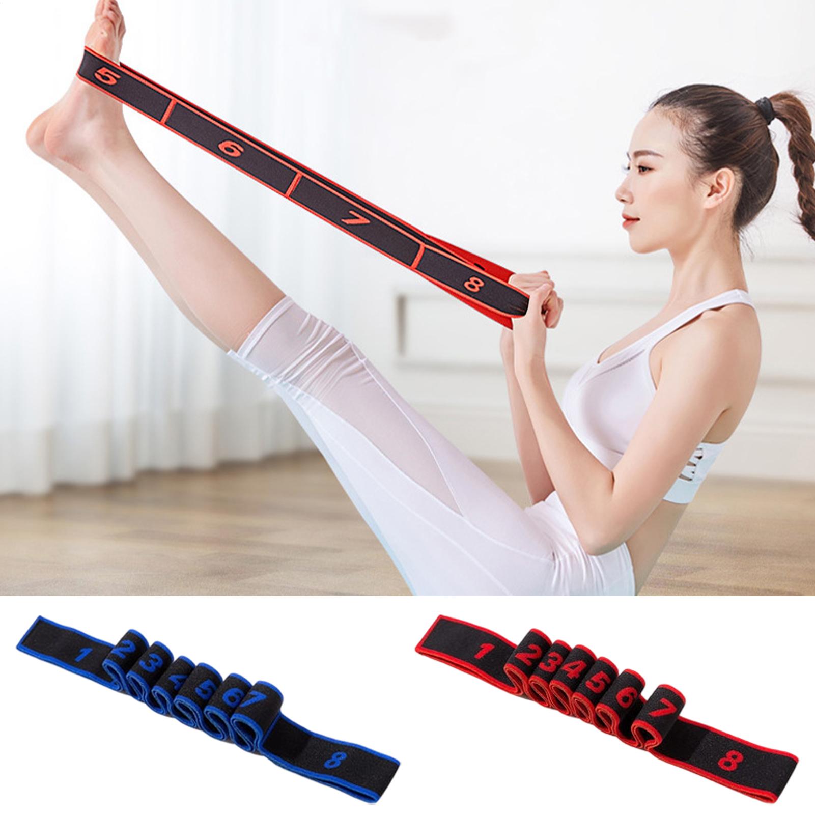 Pilates Bar Kit With Resistance Bands - Correa elástica de estiramiento para Yoga,