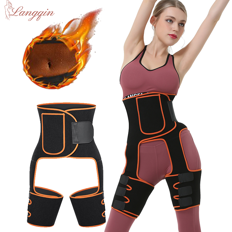 Sweat Waist Trainer Belt Neoprene - Bandas de sudoración para mujer, adelgazante,