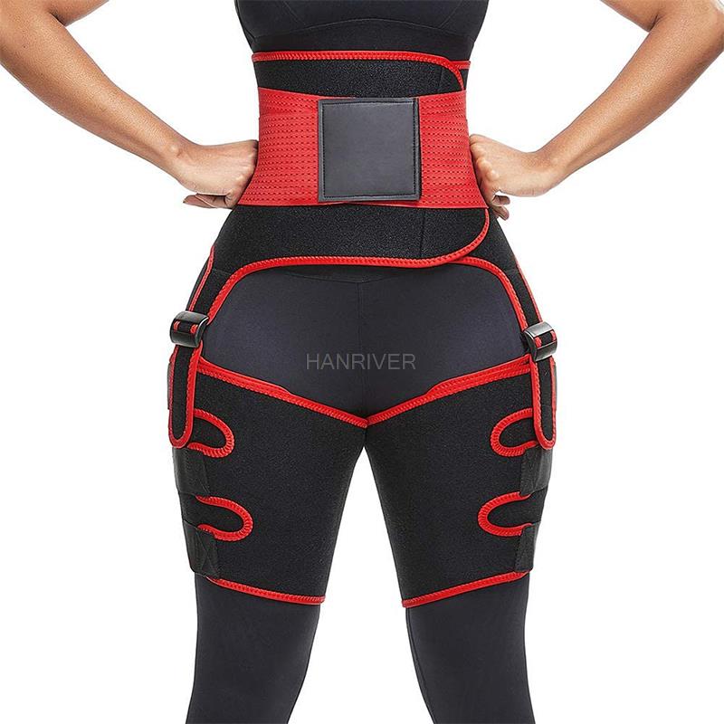 Sweat Waist Trainer Belt Neoprene - Recortador de cintura y muslo 3