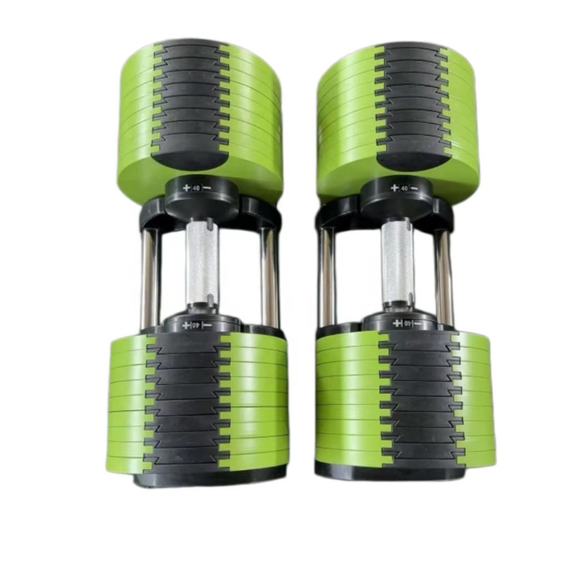 Adjustable Dumbbell Pair 40Kg - Mancuernas Ajustables de Acero Electrochapado de