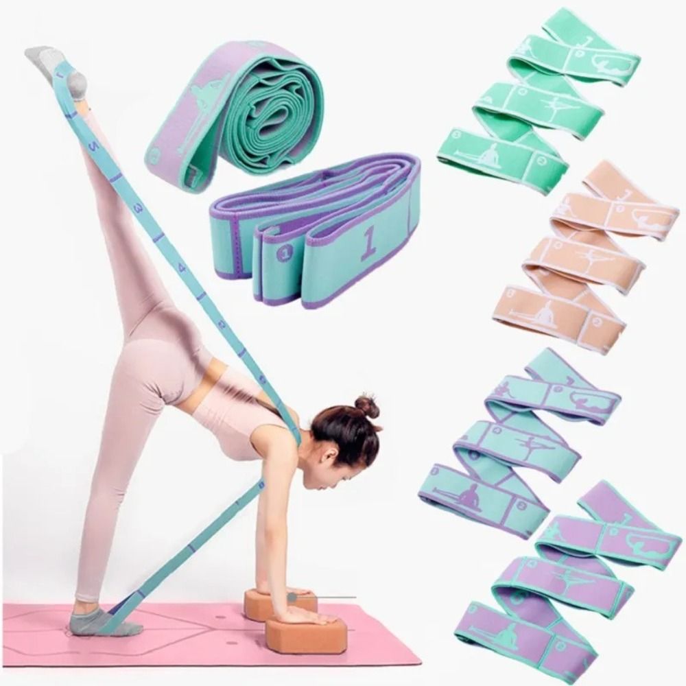 Pilates Bar Kit With Resistance Bands - Bandas elásticas de resistencia para Yoga,