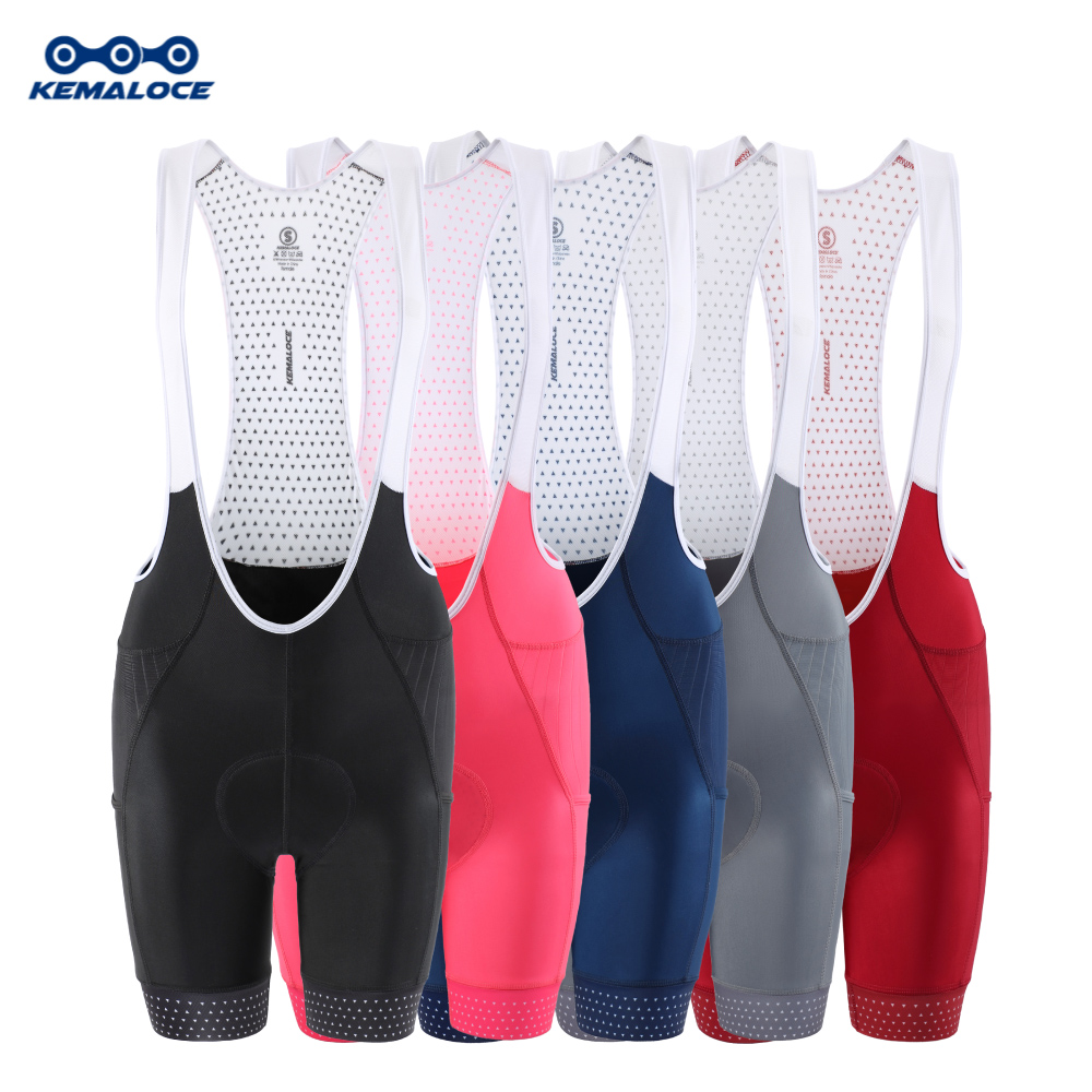 Padded Cycling Shorts 5D Gel - KEMALOCE-pantalones cortos de ciclismo para mujer,
