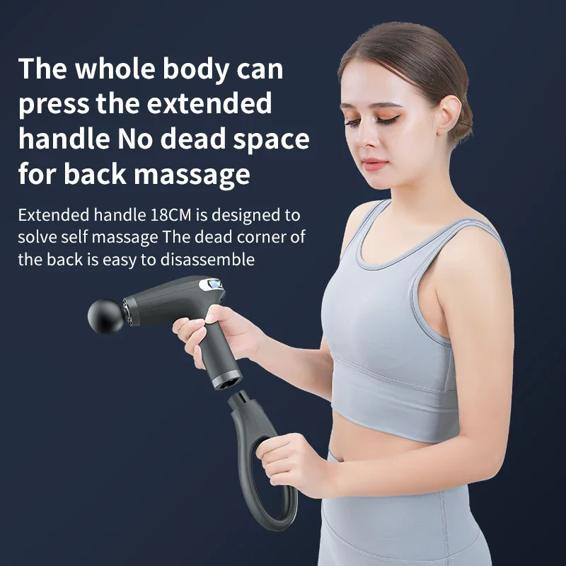 Pistola de Masaje con Mango Ex - Electric Massage Gun Deep Tissue reseña y precio