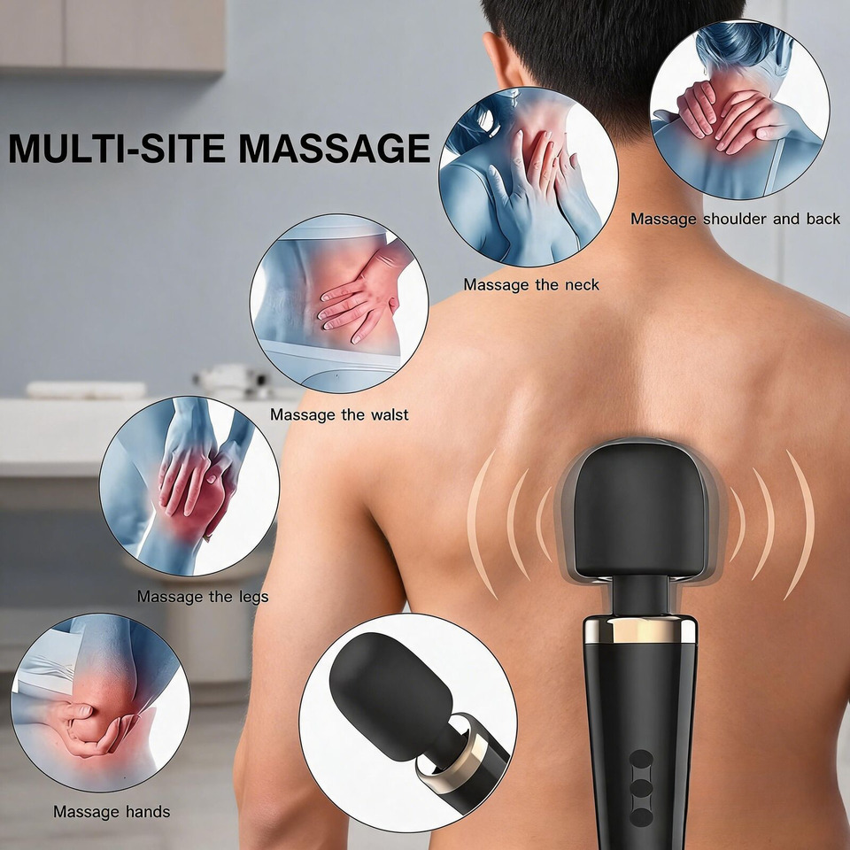 Pistola de Masaje EMS, Masajea - Electric Massage Gun Deep Tissue reseña y precio