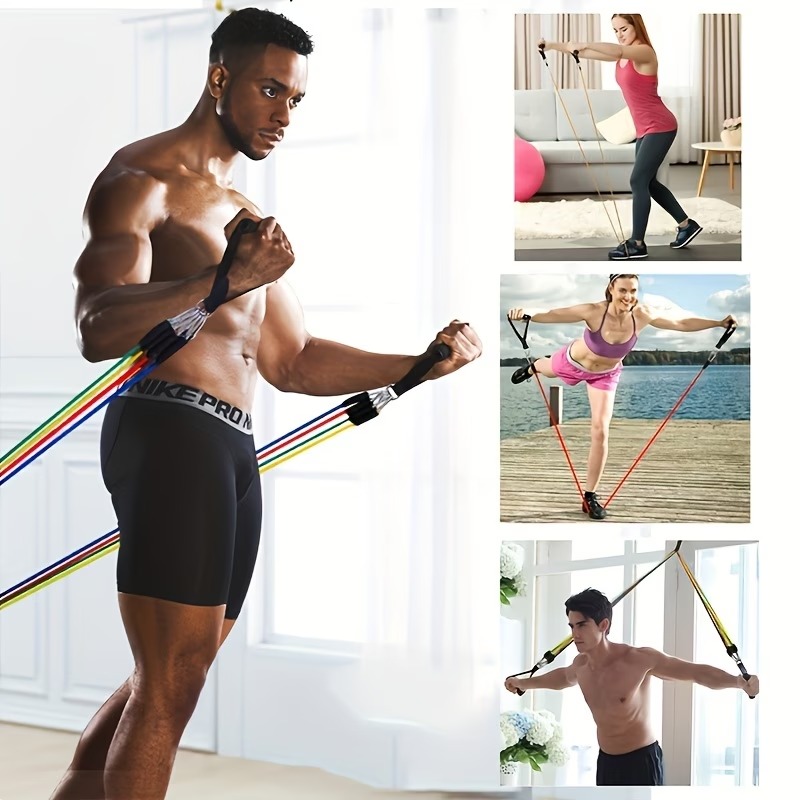 Set de bandas de resistencia c - Resistance Bands Set With Handles reseña y precio