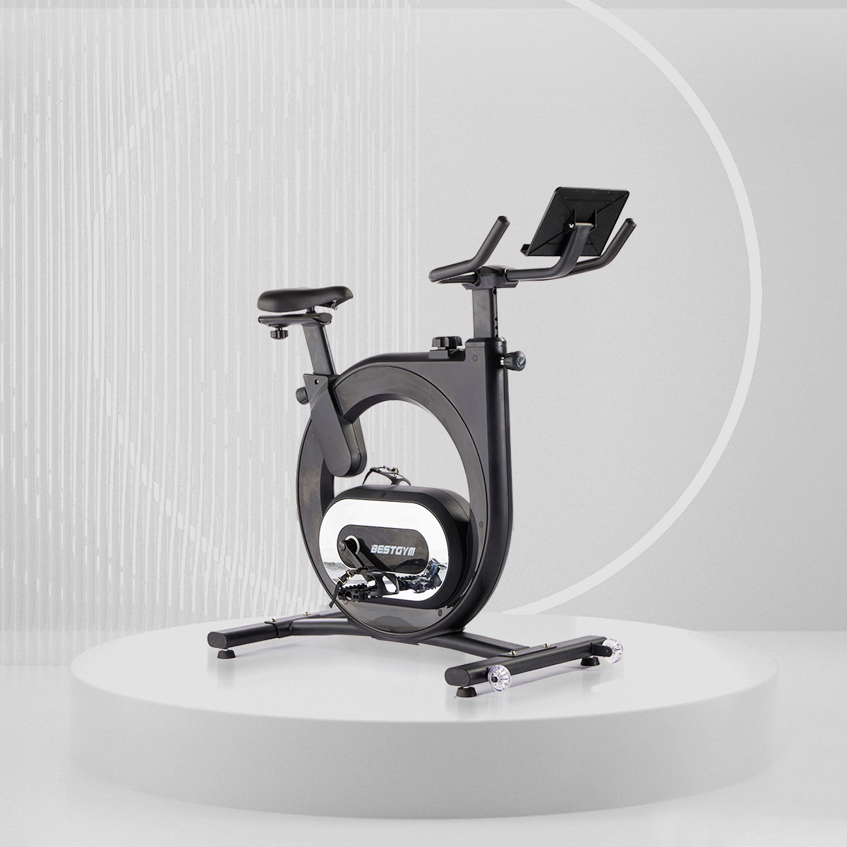 Bicicleta de Spinning con Moto - Exercise Bike Magnetic Resistance reseña y precio