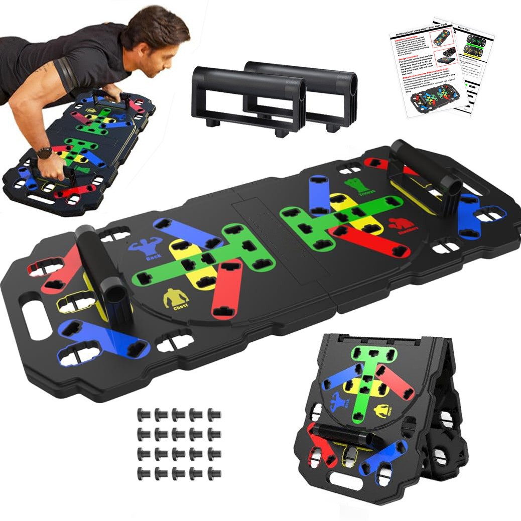 Tabla y Barra de Flexiones Ple - Push Up Board Foldable Multi Function reseña y precio