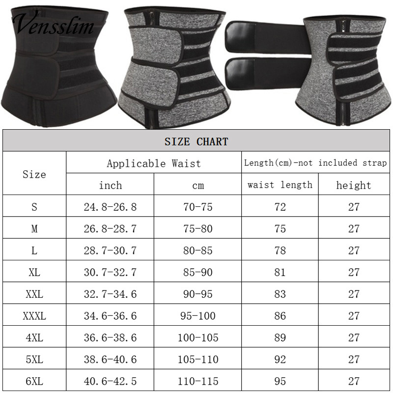 Vensslim Shaperwear-Entrenador - Sweat Waist Trainer Belt Neoprene reseña y precio