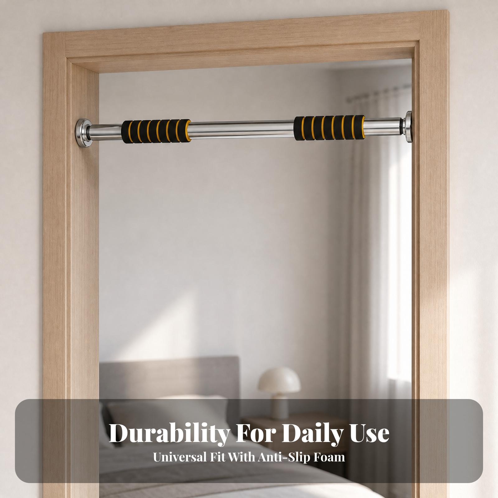 Barra de dominadas portátil pa - Door Pull Up Bar No Screw reseña y precio