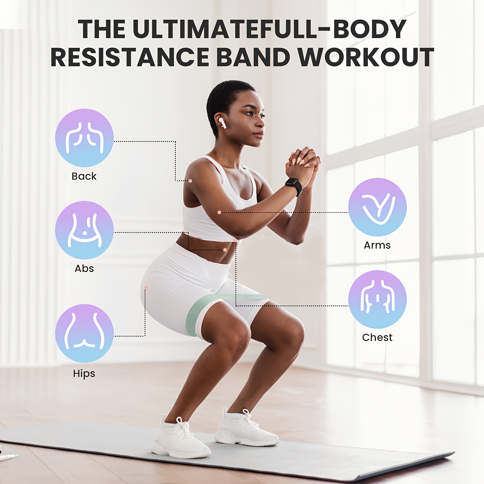 1 unidad/4 unidades de bandas  - Pilates Bar Kit With Resistance Bands reseña y precio