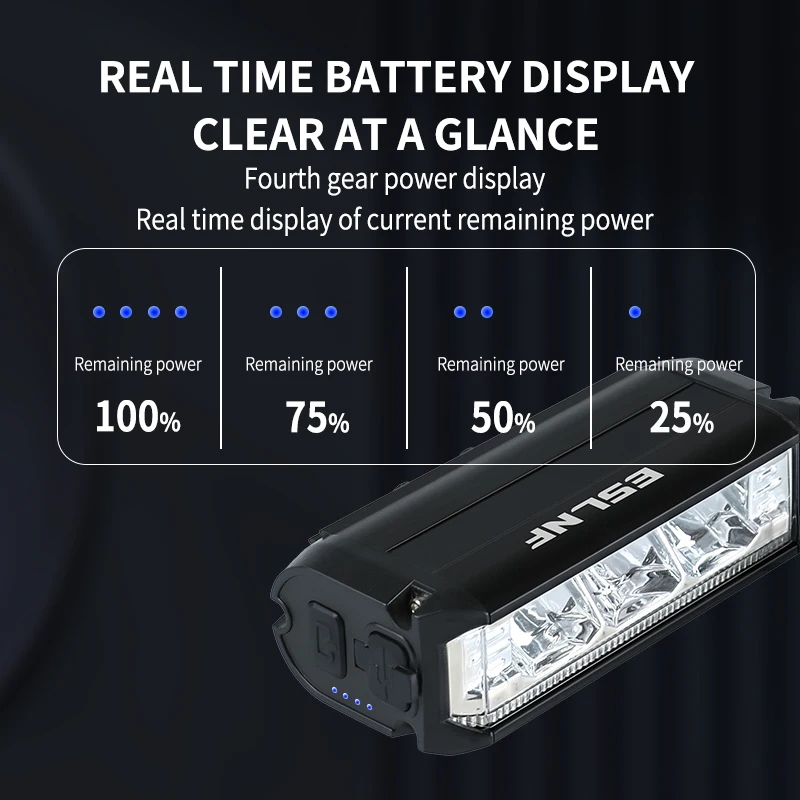 ESLNF 1000 lúmenes USB recarga - Rechargeable Bicycle Headlight 1000 Lumen reseña y precio