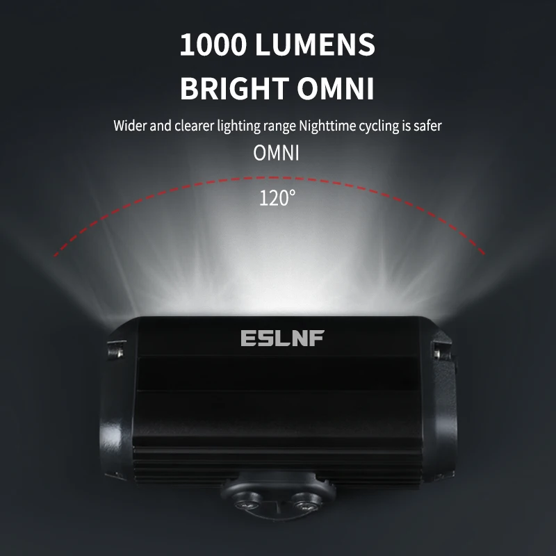 ESLNF 1000 lúmenes USB recarga - Rechargeable Bicycle Headlight 1000 Lumen reseña y precio