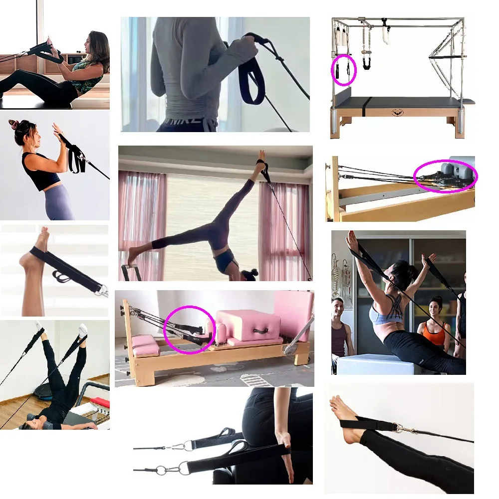 Correa elástica de resistencia - Pilates Bar Kit With Resistance Bands reseña y precio
