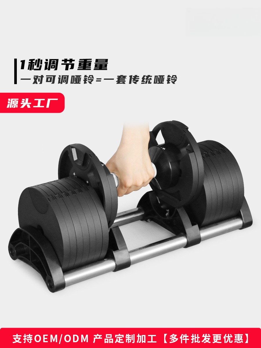 Equipo de gimnasio en casa lev - Adjustable Dumbbell Pair 40Kg reseña y precio