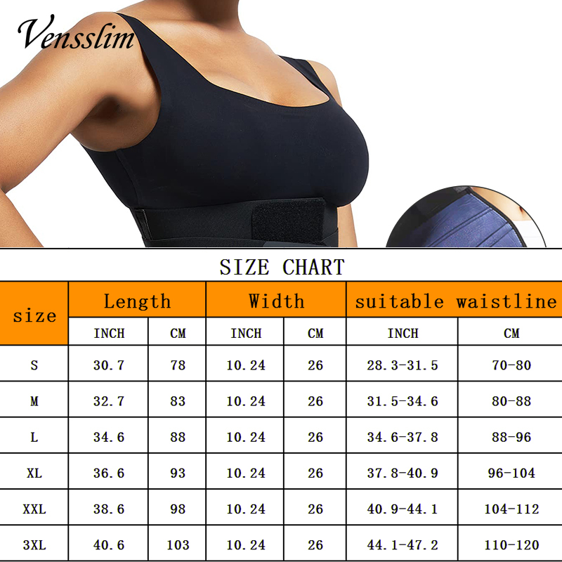 Vensslim-Entrenador de cintura - Sweat Waist Trainer Belt Neoprene reseña y precio