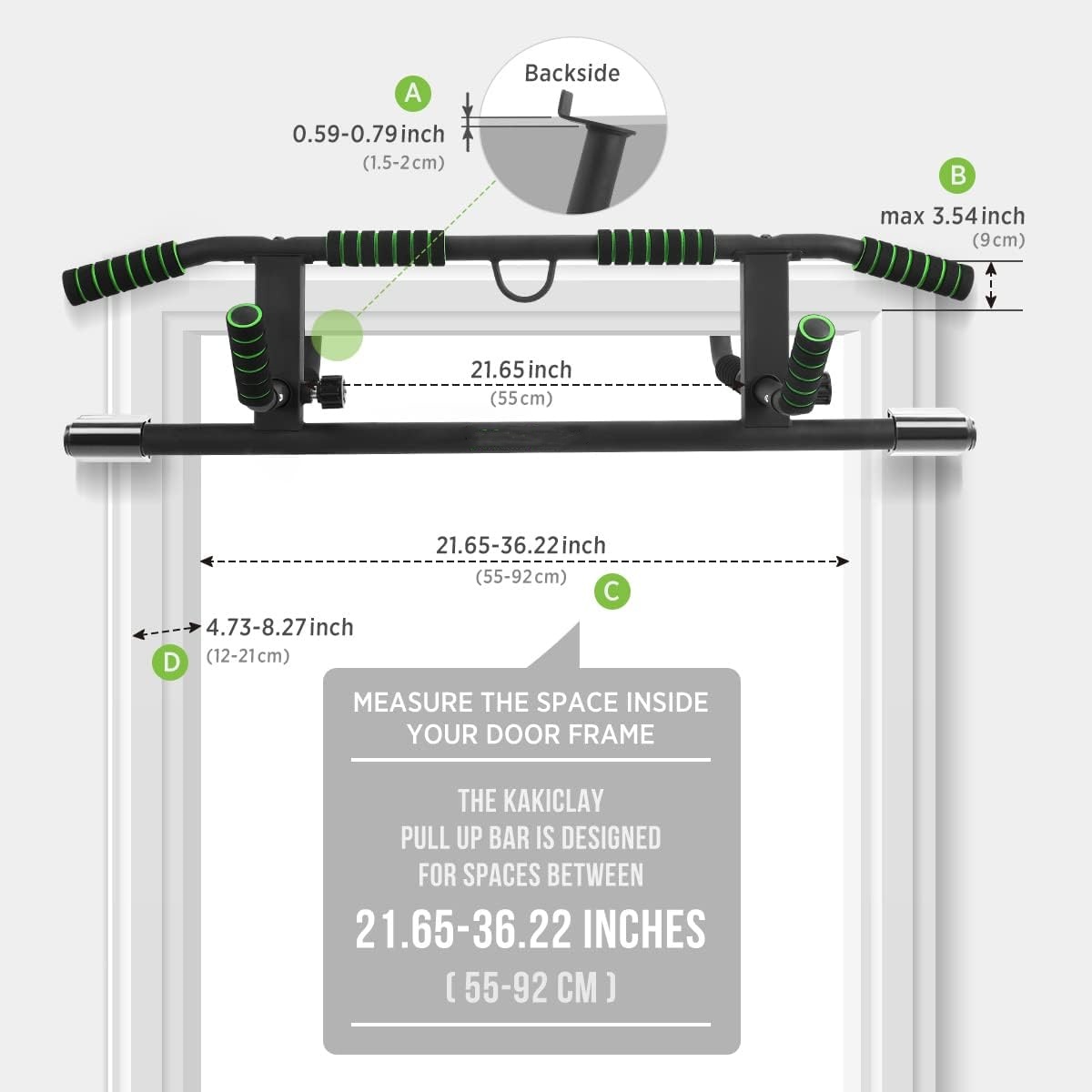 Barra de dominadas Wellshow Sp - Door Pull Up Bar No Screw reseña y precio