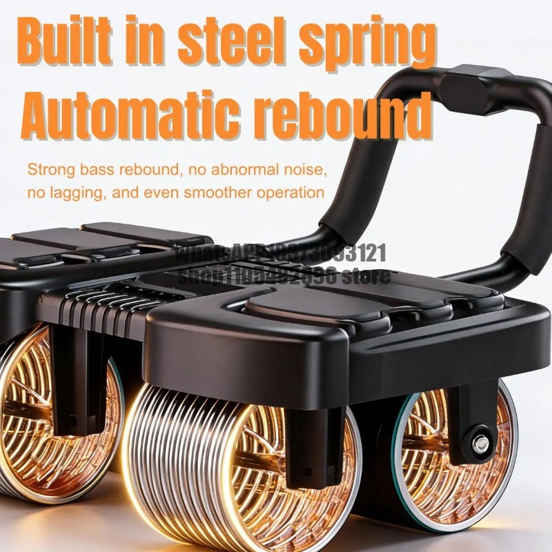Rodillo Abdominal 2 en 1 con S - Ab Roller Wheel With Elbow Support reseña y precio