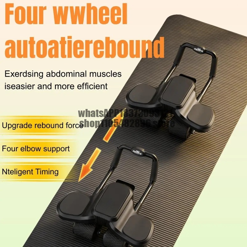 Rodillo Abdominal 2 en 1 con S - Ab Roller Wheel With Elbow Support reseña y precio