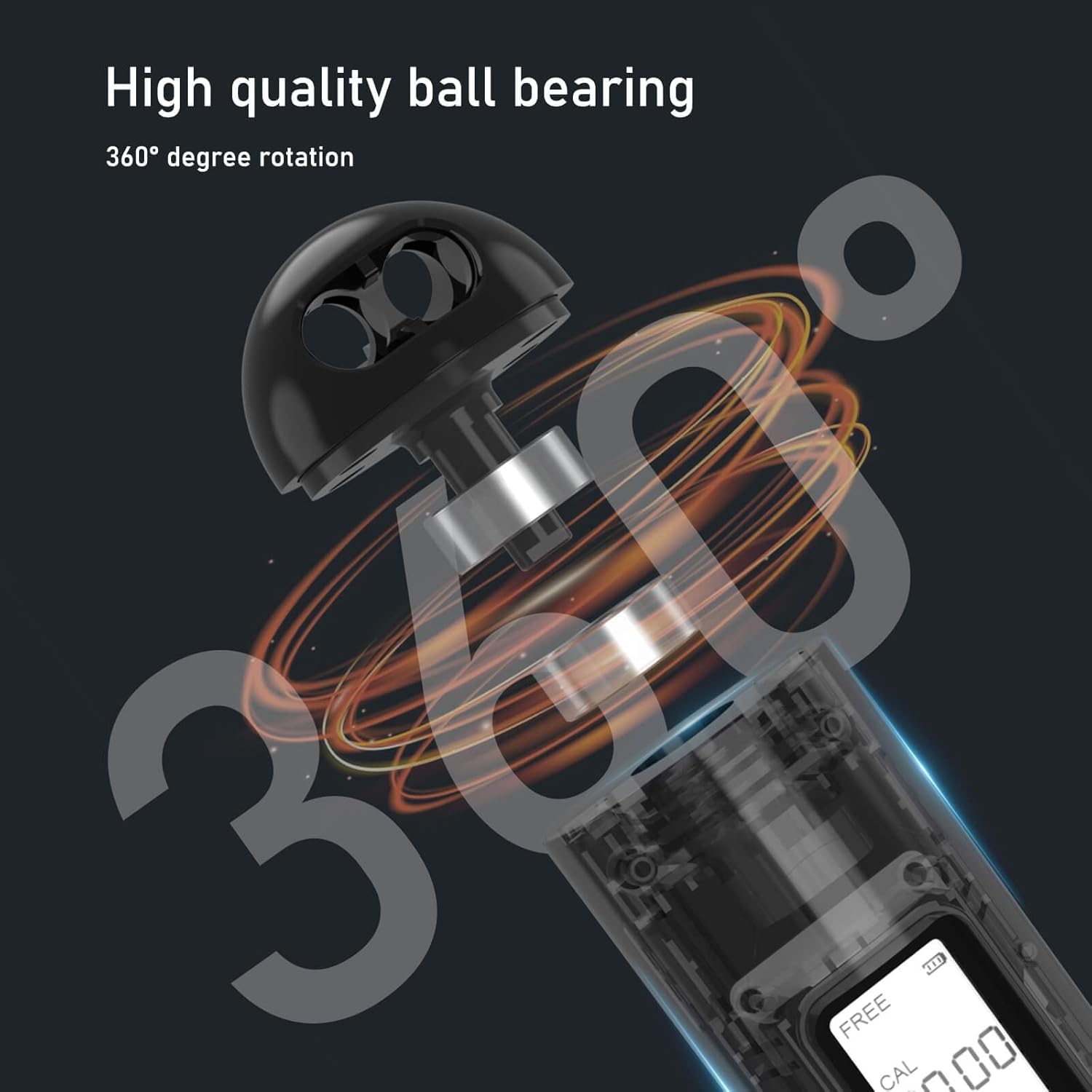 Cuerda de Saltar Digital Intel - Smart Jump Rope Digital Counter reseña y precio