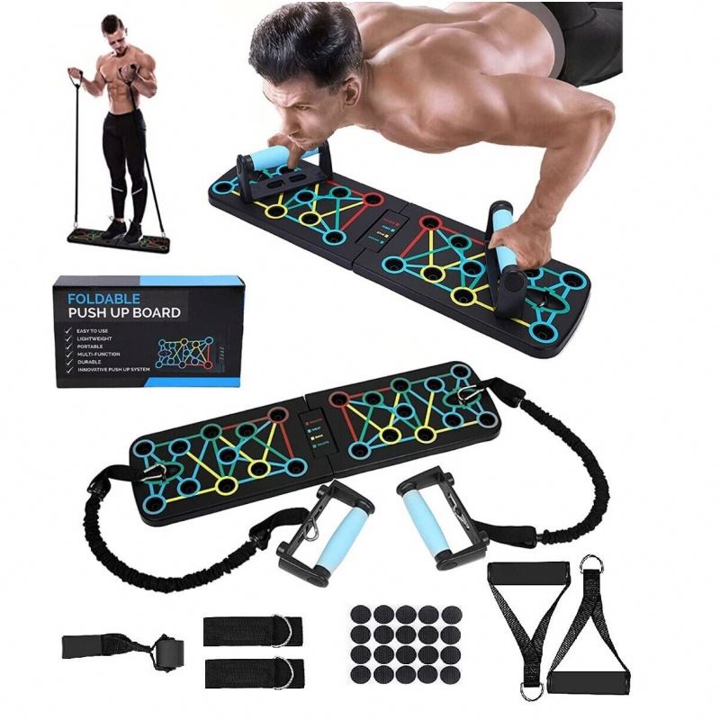 Equipo de ejercicio plegable m - Push Up Board Foldable Multi Function reseña y precio