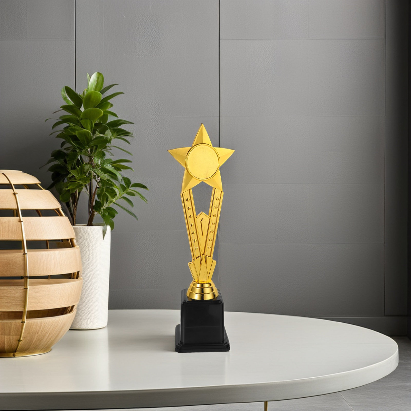 Trofeo de Plástico con Forma d - Team Sports reseña y precio