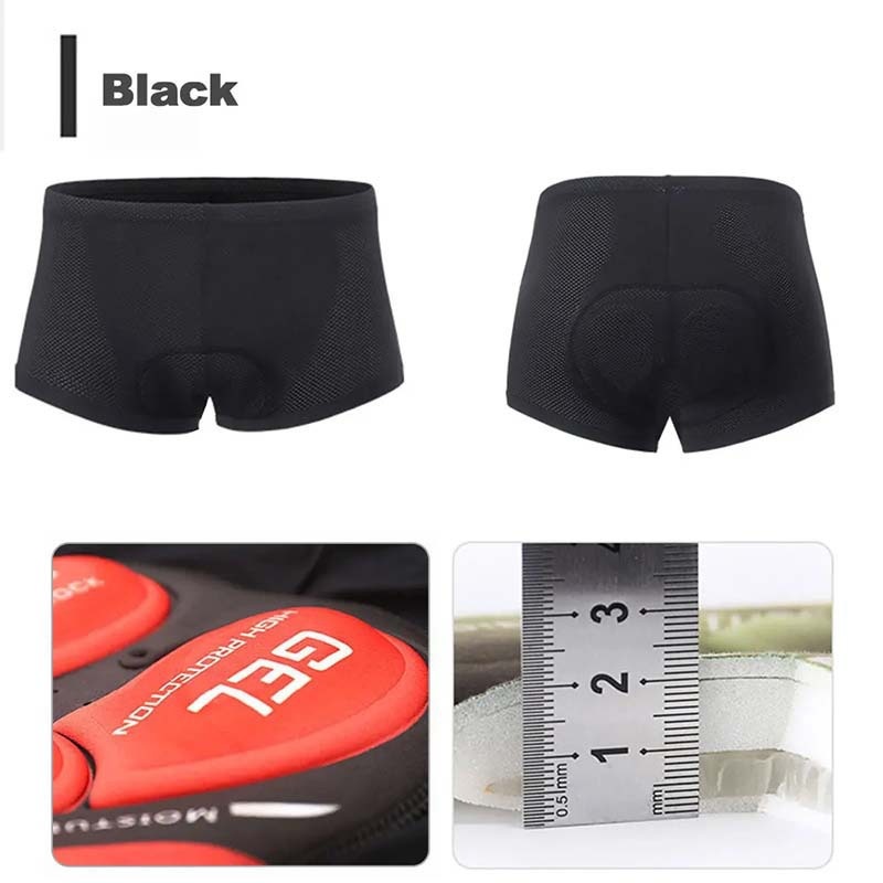 Pantalones cortos de ciclismo  - Padded Cycling Shorts 5D Gel reseña y precio