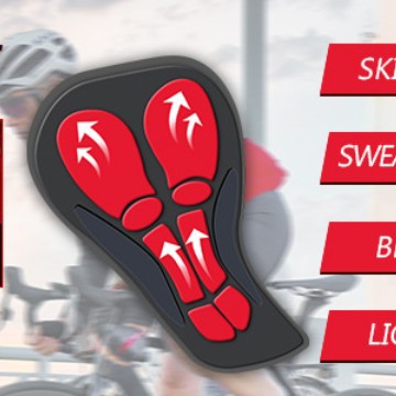 Pantalones Cortos de Ciclismo  - Padded Cycling Shorts 5D Gel reseña y precio