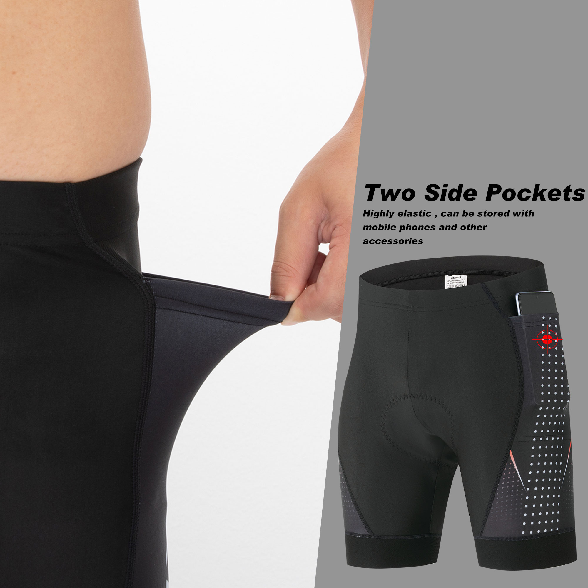 Pantalones Cortos de Ciclismo  - Padded Cycling Shorts 5D Gel reseña y precio