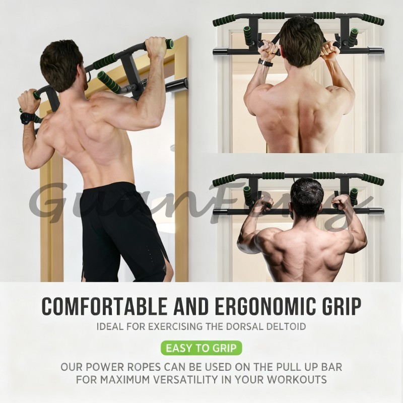 Barra de dominadas y flexiones - Door Pull Up Bar No Screw reseña y precio