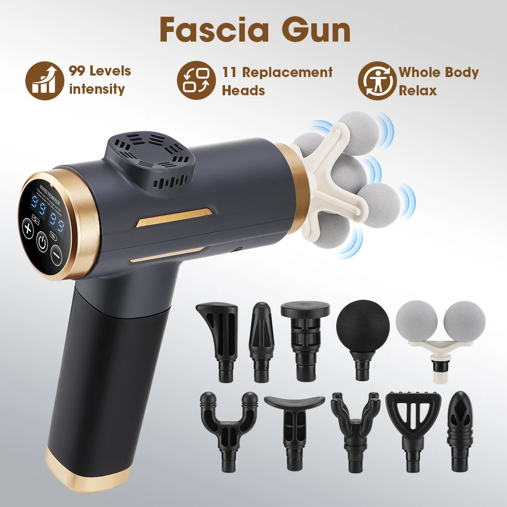 Pistola de Masaje Muscular Elé - Electric Massage Gun Deep Tissue reseña y precio